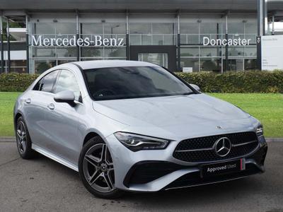 2024 MERCEDES-BENZ CLA Class 1.3 CLA200h MHEV AMG Line (Executive) Coupe 4dr Petrol Hybrid 7G-DCT Euro 6 (s/s) (177 ps) at JCT600
