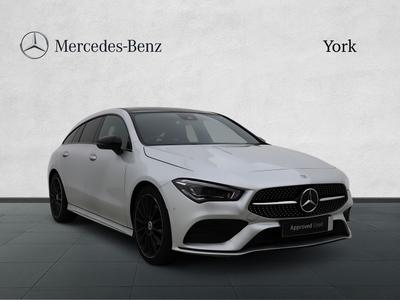 2023 MERCEDES-BENZ CLA Class 2.0 CLA220d AMG Line Night Edition (Premium Plus) Shooting Brake 5dr Diesel 8G-DCT Euro 6 (s/s) (190 ps) at JCT600