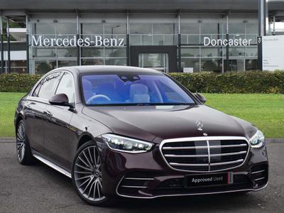 2024 MERCEDES-BENZ S Class 3.0 S500Lh MHEV AMG Line (Premium Plus Executive) Saloon 4dr Petrol Hybrid G-Tronic+ 4MATIC Euro 6 (s/s) (449 ps) at JCT600