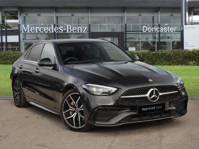 2023 MERCEDES-BENZ C Class 2.0 C220dh MHEV AMG Line (Premium Plus) Saloon 4dr Diesel Hybrid G-Tronic+ Euro 6 (s/s) (220 ps) at JCT600