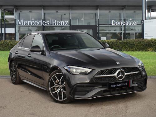 MERCEDES-BENZ C Class 2.0 C220dh MHEV AMG Line (Premium Plus) Saloon 4dr Diesel Hybrid G-Tronic+ Euro 6 (s/s) (220 ps)