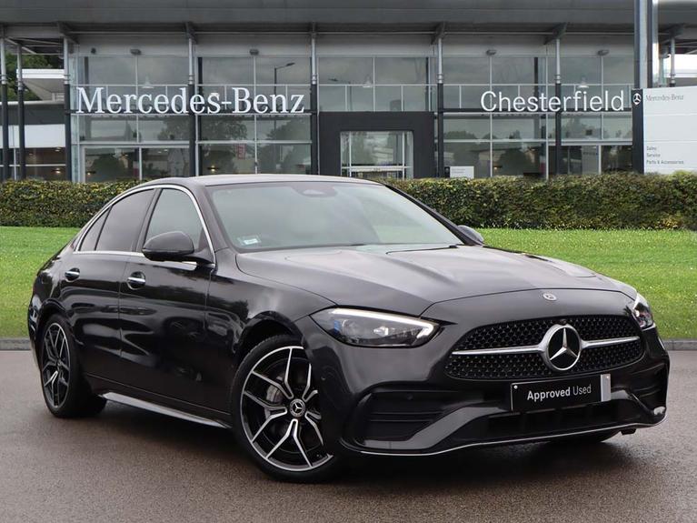 Used 2024 Mercedes-Benz C Class 2.0 C300h MHEV AMG Line (Premium Plus) Saloon 4dr Petrol Hybrid G-Tronic+ Euro 6 (s/s) (278 ps) Grey at JCT600