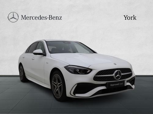 MERCEDES-BENZ C Class 2.0 C300e 25.4kWh AMG Line Saloon 4dr Petrol Plug-in Hybrid G-Tronic+ Euro 6 (s/s) (313 ps)