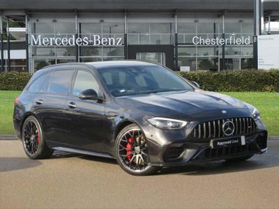 2024 Mercedes-Benz C Class 2.0 C63 6.1kWh AMG S E Performance Night Edition (Premium Plus) Estate 5dr Petrol Plug-in Hybrid SpdS MCT 4MATIC+ Euro 6 (s/s) (680 ps) at JCT600
