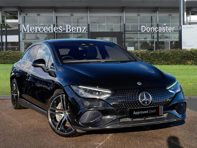 Used 2024 Mercedes-Benz EQE EQE 300 89kWh Exclusive Luxury Saloon 4dr Electric Auto (245 ps) Black at JCT600