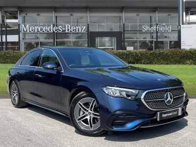 2025 Mercedes-Benz E Class 2.0 E200h MHEV AMG Line Saloon 4dr Petrol Hybrid G-Tronic Euro 6 (s/s) (227 ps) at JCT600