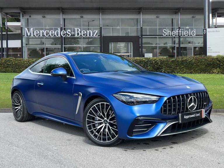 Used 2025 MERCEDES-BENZ Cle 3.0 CLE53 MHEV AMG (Premium) Coupe 2dr Petrol Hybrid G-Tronic+ 4MATIC+ Euro 6 (s/s) (471 ps) Blue at JCT600