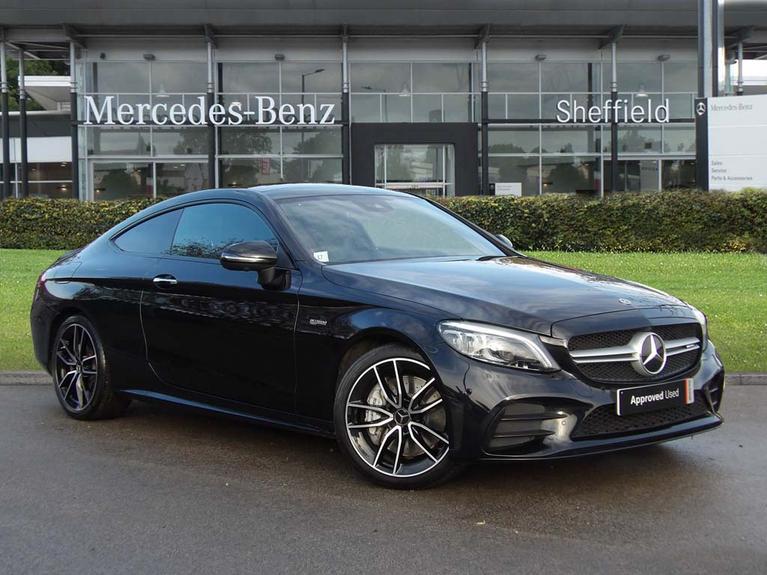 Used 2023 MERCEDES-BENZ C Class 3.0 C43 V6 AMG Night Edition (Premium Plus) Coupe 2dr Petrol G-Tronic+ 4MATIC Euro 6 (s/s) (390 ps) Black at JCT600