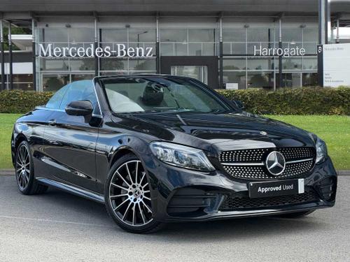 MERCEDES-BENZ C Class 2.0 C300h MHEV AMG Line Night Edition (Premium Plus) Cabriolet 2dr Petrol Hybrid G-Tronic+ Euro 6 (s/s) (272 ps)