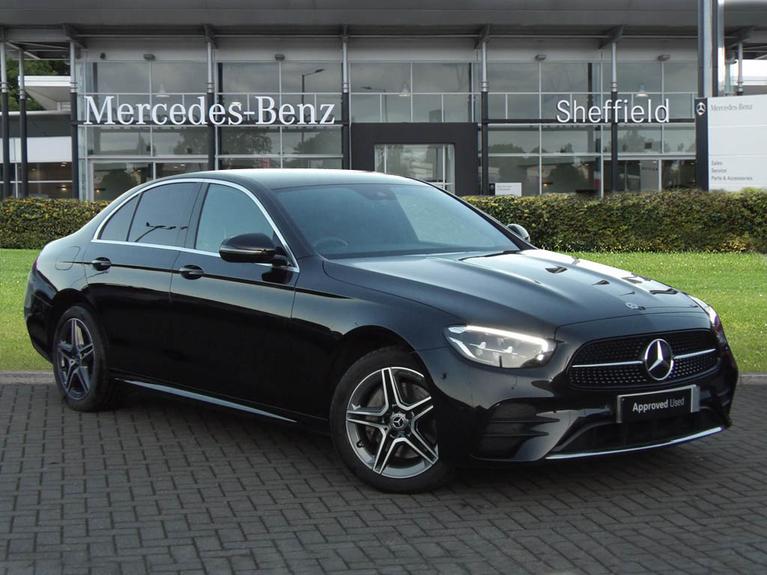 Used 2023 MERCEDES-BENZ E Class 2.0 E300dh MHEV AMG Line Saloon 4dr Diesel Hybrid G-Tronic+ 4MATIC Euro 6 (s/s) (285 ps) Black at JCT600