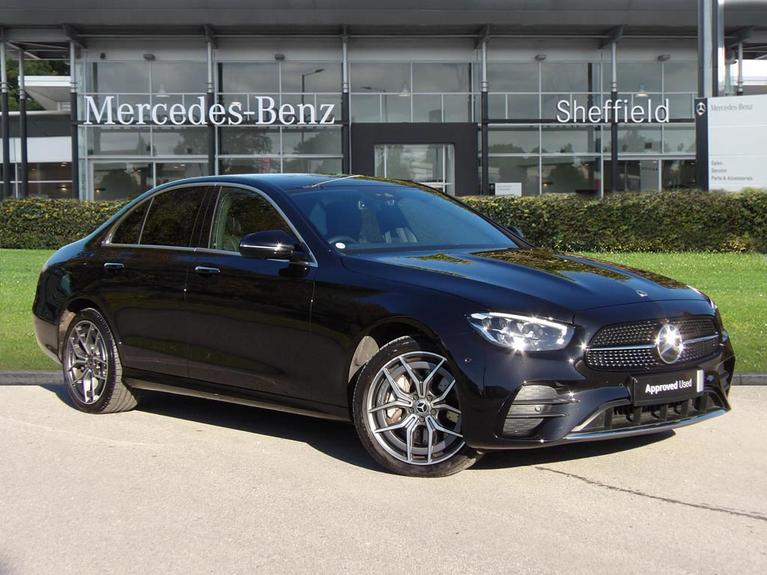 Used 2023 MERCEDES-BENZ E Class 2.9 E400d AMG Line (Premium) Saloon 4dr Diesel G-Tronic+ 4MATIC Euro 6 (s/s) (330 ps) Black at JCT600