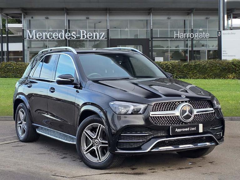 Used 2021 MERCEDES-BENZ Gle 2.0 GLE350de 31.2kWh AMG Line SUV 5dr Diesel Plug-in Hybrid G-Tronic 4MATIC Euro 6 (s/s) (320 ps) Obsidian Black Metallic at JCT600