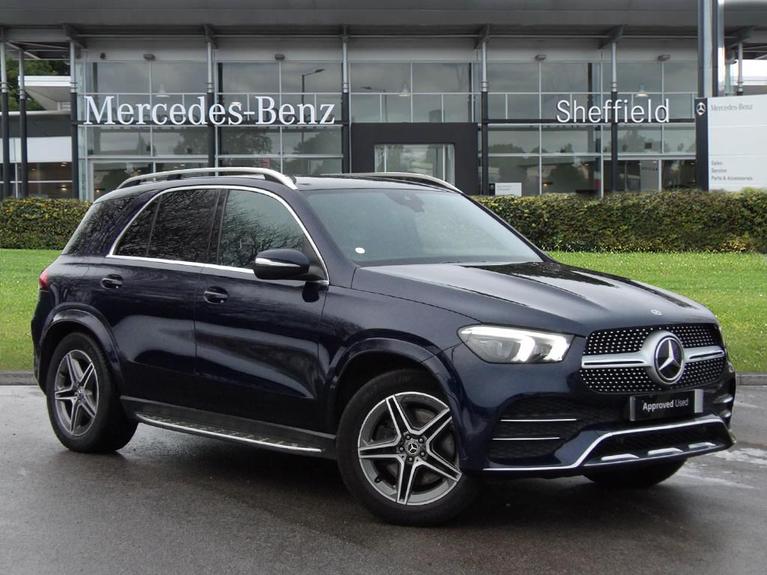 Used 2020 MERCEDES-BENZ Gle 2.0 GLE300d AMG Line (Premium) SUV 5dr Diesel G-Tronic 4MATIC Euro 6 (s/s) (245 ps) Blue at JCT600