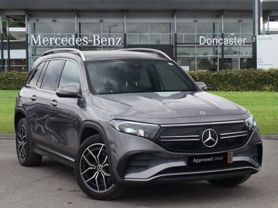 2022 MERCEDES-BENZ Eqb EQB 300 66.5kWh AMG Line (Premium) SUV 5dr Electric Auto 4MATIC (228 ps) at JCT600