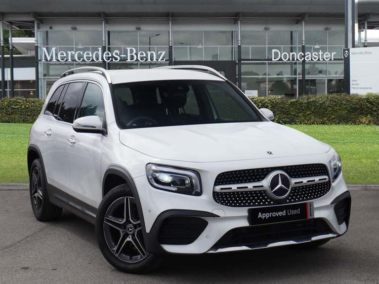 Used 2022 MERCEDES-BENZ GLB 2.0 GLB200d AMG Line (Premium 2) SUV 5dr Diesel 8G-DCT Euro 6 (s/s) (150 ps) White at JCT600