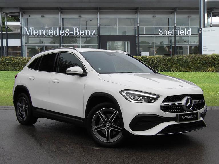 Used 2021 MERCEDES-BENZ GLA 1.3 GLA250e 15.6kWh Exclusive Edition SUV 5dr Petrol Plug-in Hybrid 8G-DCT Euro 6 (s/s) (218 ps) White at JCT600