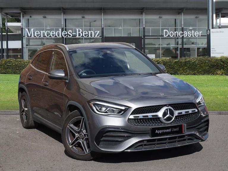 Used 2020 MERCEDES-BENZ GLA 1.3 GLA200 AMG Line (Executive) SUV 5dr Petrol 7G-DCT Euro 6 (s/s) (163 ps) Mountain Grey Metallic at JCT600