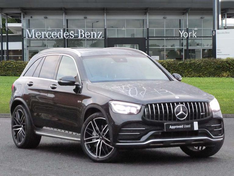 Used 2021 MERCEDES-BENZ Glc 3.0 GLC43 V6 AMG (Premium Plus) SUV 5dr Petrol G-Tronic+ 4MATIC Euro 6 (s/s) (390 ps) Black at JCT600