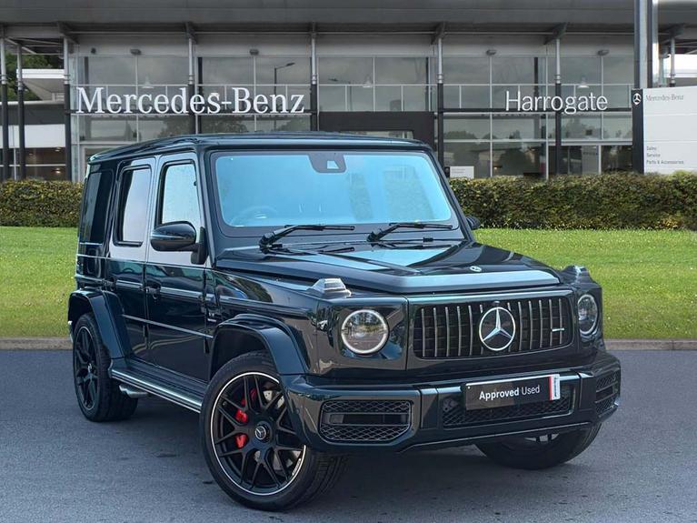 Used 2023 MERCEDES-BENZ G Class 4.0 G63 V8 BiTurbo AMG Carbon Edition SUV 5dr Petrol SpdS+9GT 4MATIC Euro 6 (s/s) (585 ps) Emerald Green at JCT600