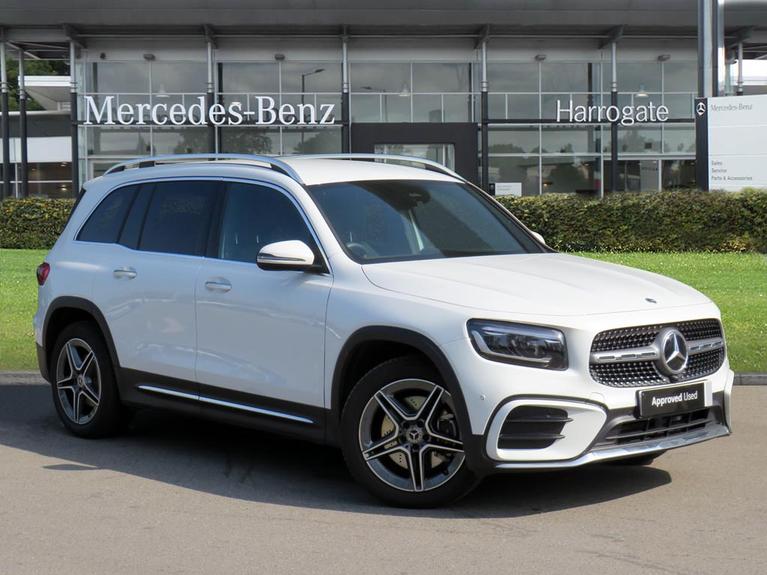 Used 2024 MERCEDES-BENZ GLB 2.0 GLB220d AMG Line (Executive) SUV 5dr Diesel 8G-DCT 4MATIC Euro 6 (s/s) (190 ps) Digital White Metallic at JCT600