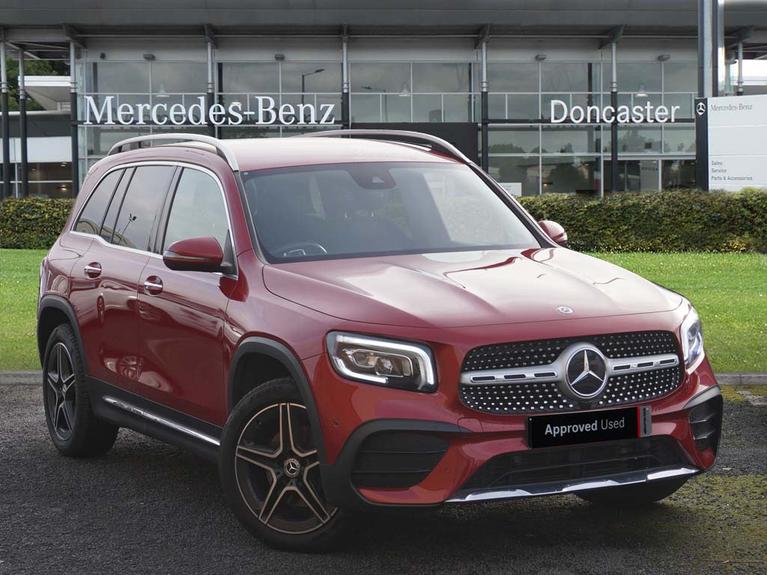 Used 2023 Mercedes-Benz Glb 1.3 GLB200 AMG Line (Premium) SUV 5dr Petrol 7G-DCT Euro 6 (s/s) (163 ps) Red at JCT600