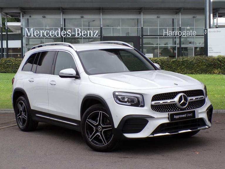 Used 2022 MERCEDES-BENZ GLB 1.3 GLB200 AMG Line (Executive) SUV 5dr Petrol 7G-DCT Euro 6 (s/s) (163 ps) Digital White Metallic at JCT600