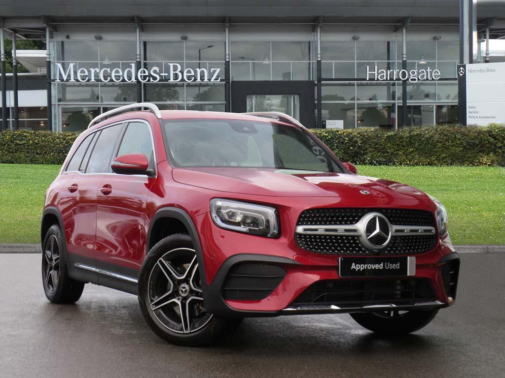 2023 MERCEDES-BENZ Glb Class 1.3 GLB200 AMG Line SUV 5dr Petrol G-Tronic  Euro 6 £31,000 3,289 miles Red