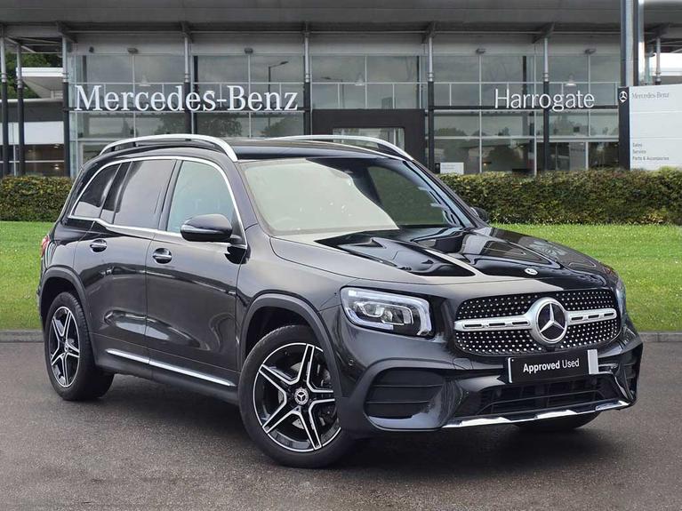 Used 2022 MERCEDES-BENZ GLB 1.3 GLB200 AMG Line (Premium) SUV 5dr Petrol 7G-DCT Euro 6 (s/s) (163 ps) Cosmos Black at JCT600