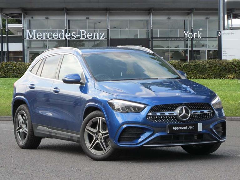 Used 2023 MERCEDES-BENZ GLA 2.0 GLA220d AMG Line (Executive) SUV 5dr Diesel 8G-DCT 4MATIC Euro 6 (s/s) (190 ps) Blue at JCT600