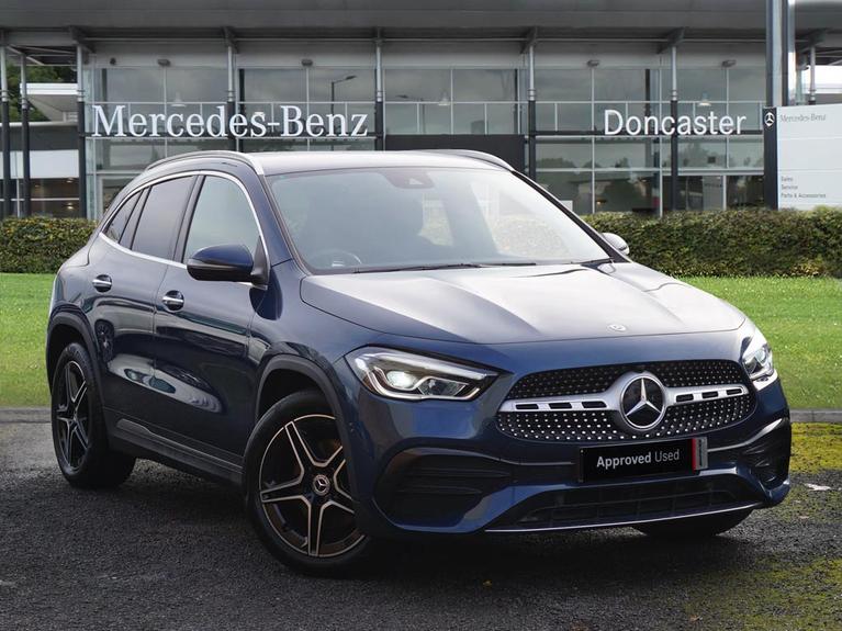 Used 2023 MERCEDES-BENZ GLA 1.3 GLA200 AMG Line (Premium) SUV 5dr Petrol 7G-DCT Euro 6 (s/s) (163 ps) Blue at JCT600