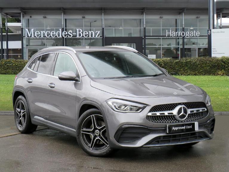 Used 2023 MERCEDES-BENZ GLA 1.3 GLA200 AMG Line (Premium) SUV 5dr Petrol 7G-DCT Euro 6 (s/s) (163 ps) Mountain Grey Metallic at JCT600