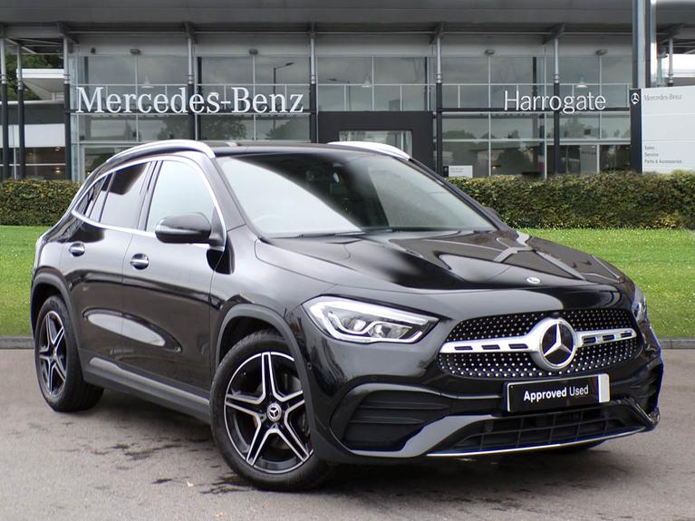 Used 2023 MERCEDES-BENZ GLA 1.3 GLA200 AMG Line (Premium) SUV 5dr Petrol 7G-DCT Euro 6 (s/s) (163 ps) Cosmos Black at JCT600