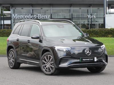 2024 MERCEDES-BENZ Eqb EQB 350 66.5kWh AMG Line (Executive) SUV 5dr Electric Auto 4MATIC (292 ps) at JCT600