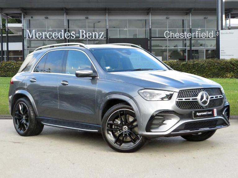 Used 2024 MERCEDES-BENZ Gle 3.0 GLE450dh MHEV AMG Line (Premium Plus) SUV 5dr Diesel Hybrid G-Tronic 4MATIC Euro 6 (s/s) (7 Seat) (389 ps) Grey at JCT600