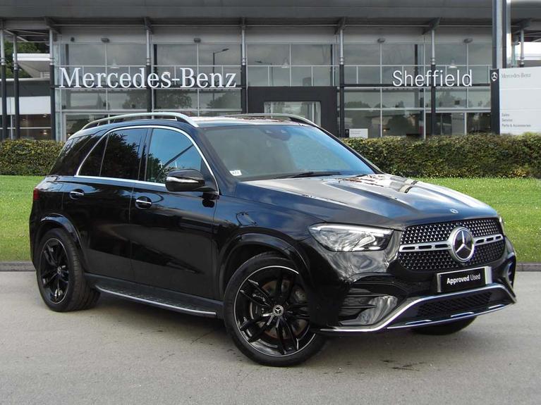 Used 2024 MERCEDES-BENZ Gle 3.0 GLE450dh MHEV AMG Line (Premium Plus) SUV 5dr Diesel Hybrid G-Tronic 4MATIC Euro 6 (s/s) (7 Seat) (389 ps) Black at JCT600