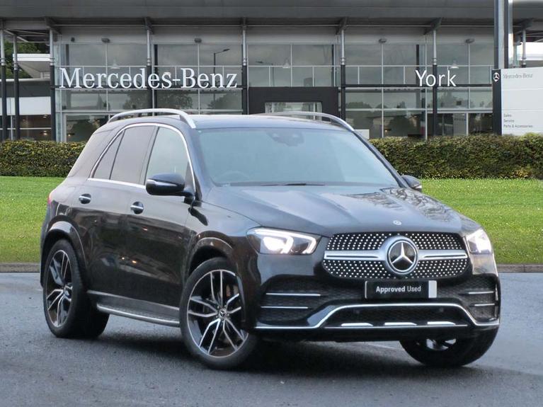 Used 2023 MERCEDES-BENZ Gle 3.0 GLE450h MHEV AMG Line (Premium Plus) SUV 5dr Petrol Hybrid G-Tronic 4MATIC Euro 6 (s/s) (7 Seat) (403 ps) Black at JCT600