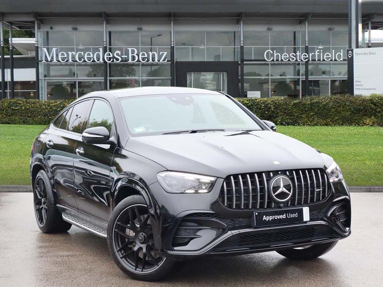 Used 2024 MERCEDES-BENZ GLE 3.0 GLE53 BiTurbo MHEV AMG Night Edition (Premium Plus) Coupe 5dr Petrol Hybrid SpdS TCT 4MATIC+ Euro 6 (s/s) (455 ps) Black at JCT600