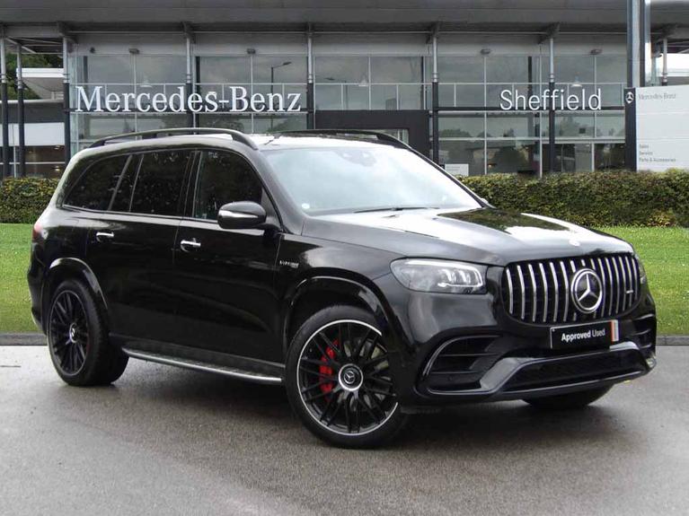 Used 2023 MERCEDES-BENZ Gls 4.0 GLS63h V8 BiTurbo MHEV AMG Night Edition (Executive) SUV 5dr Petrol Hybrid SpdS TCT 4WD Euro 6 (s/s) (634 ps) Black at JCT600