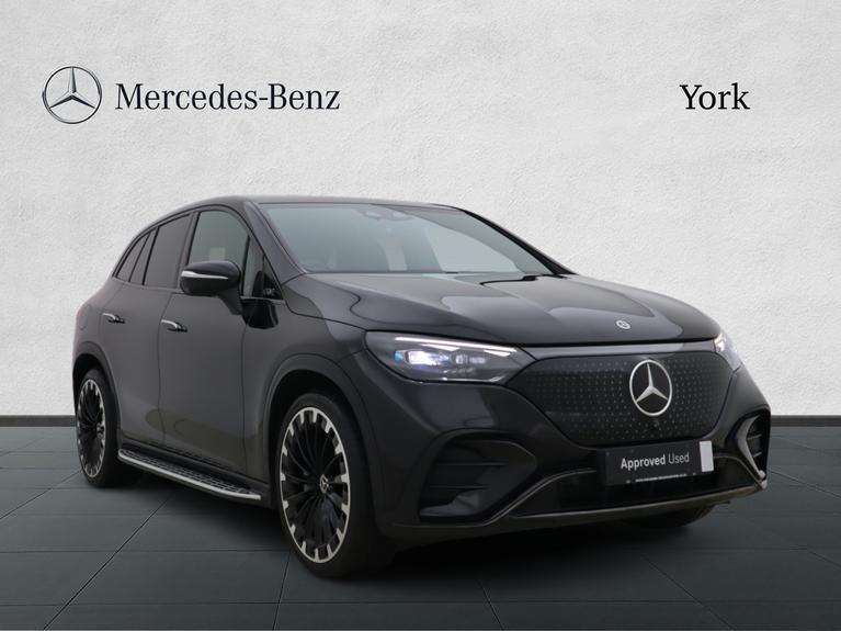 Used 2024 MERCEDES-BENZ Eqe EQE 350 91kWh AMG Line Night Edition (Premium Plus) SUV 5dr Electric Auto 4MATIC (292 ps) Black at JCT600