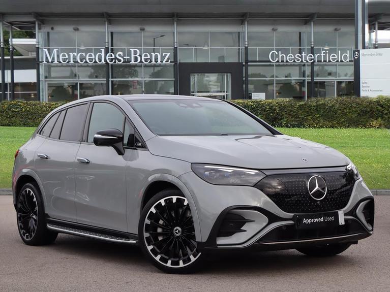 Used 2025 MERCEDES-BENZ Eqe EQE 350 91kWh AMG Line Night Edition (Premium Plus) SUV 5dr Electric Auto 4MATIC (292 ps) Grey at JCT600