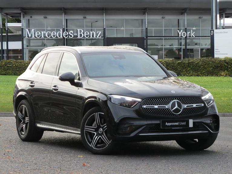 Used 2023 MERCEDES-BENZ Glc 2.0 GLC220dh MHEV AMG Line (Premium) SUV 5dr Diesel Hybrid G-Tronic+ 4MATIC Euro 6 (s/s) (220 ps) Black at JCT600