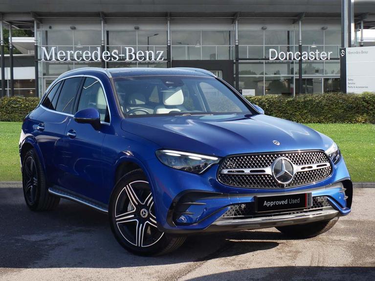 Used 2026 MERCEDES-BENZ Glc 2.0 GLC300dh MHEV AMG Line (Premium) SUV 5dr Diesel Hybrid G-Tronic+ 4MATIC Euro 6 (s/s) (291 ps) Blue at JCT600