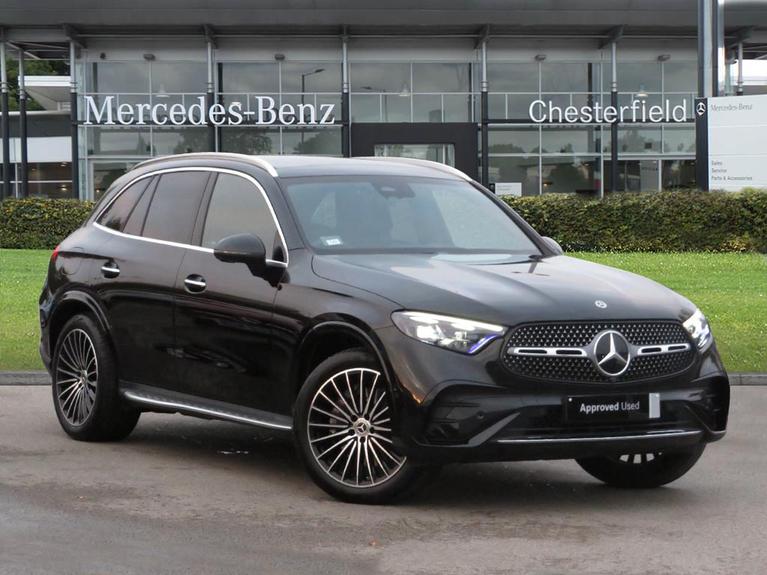 Used 2023 MERCEDES-BENZ Glc 2.0 GLC300dh MHEV AMG Line (Premium Plus) SUV 5dr Diesel Hybrid G-Tronic+ 4MATIC Euro 6 (s/s) (291 ps) Black at JCT600