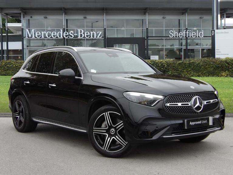 Used 2024 MERCEDES-BENZ Glc 2.0 GLC300dh MHEV AMG Line (Premium) SUV 5dr Diesel Hybrid G-Tronic+ 4MATIC Euro 6 (s/s) (291 ps) Black at JCT600