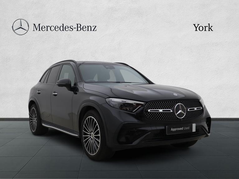 Used 2025 MERCEDES-BENZ Glc 2.0 GLC300h MHEV AMG Line (Premium Plus) SUV 5dr Petrol Hybrid G-Tronic+ 4MATIC Euro 6 (s/s) (280 ps) Black at JCT600