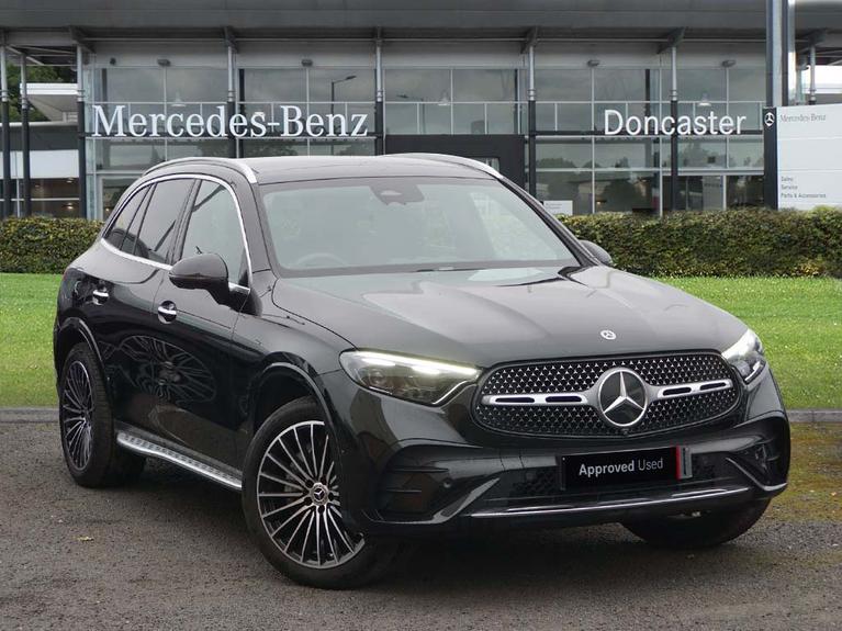 Used 2023 MERCEDES-BENZ Glc 2.0 GLC300h MHEV AMG Line (Premium Plus) SUV 5dr Petrol Hybrid G-Tronic+ 4MATIC Euro 6 (s/s) (280 ps) Black at JCT600