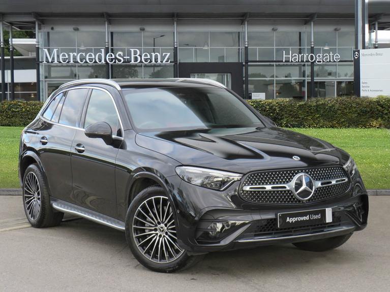 Used 2024 MERCEDES-BENZ Glc 2.0 GLC300h MHEV AMG Line (Premium Plus) SUV 5dr Petrol Hybrid G-Tronic+ 4MATIC Euro 6 (s/s) (280 ps) Obsidian Black Metallic at JCT600