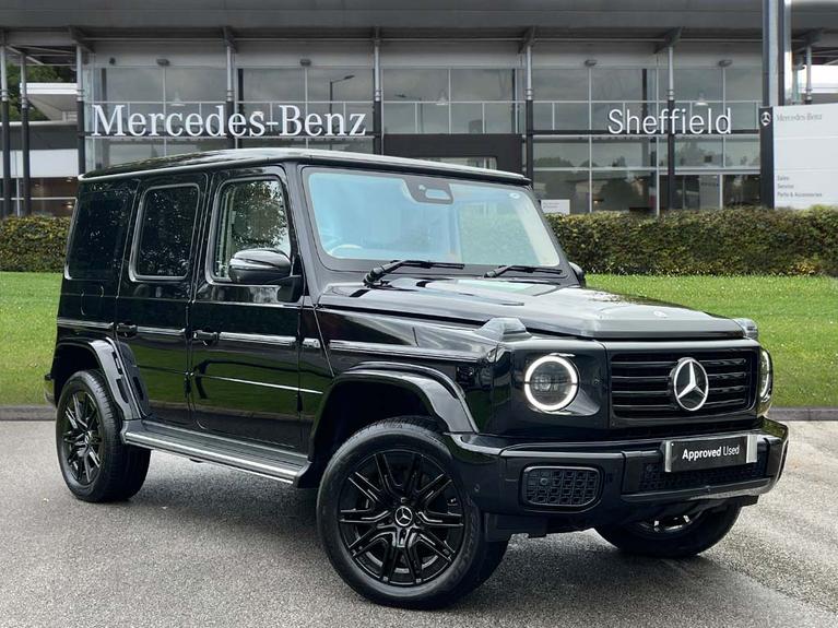 Used 2026 MERCEDES-BENZ G Class G 580 432kW EQ Tech AMG Line Prem+ 116kWh 5dr Auto Black at JCT600