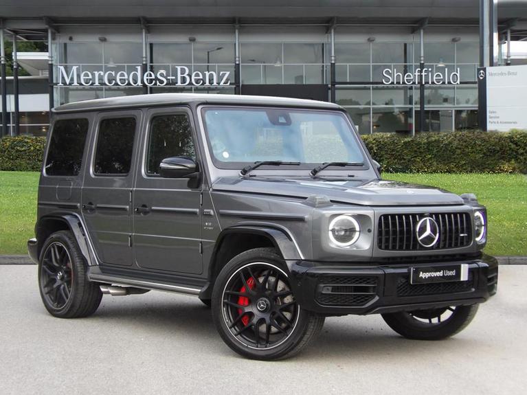 Used 2023 MERCEDES-BENZ G Class 4.0 G63 V8 BiTurbo AMG SUV 5dr Petrol SpdS+9GT 4MATIC Euro 6 (s/s) (585 ps) Grey at JCT600