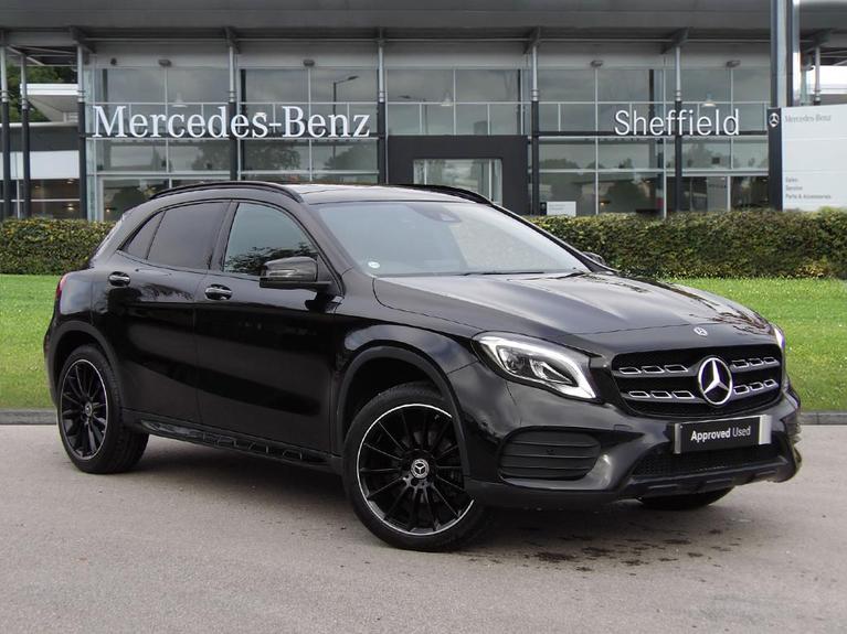 Used 2019 MERCEDES-BENZ GLA 1.6 GLA200 AMG Line Edition (Plus) SUV 5dr Petrol 7G-DCT Euro 6 (s/s) (156 ps) Black at JCT600